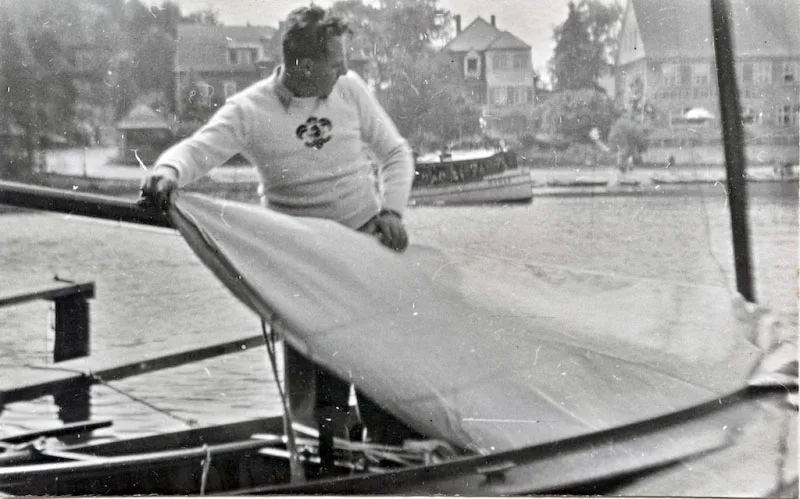 Historická fotografie pensionu RUT