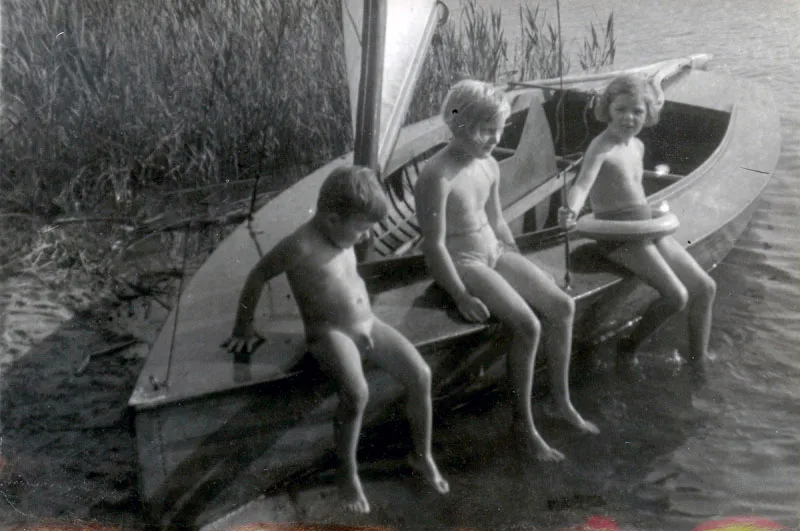 Historická fotografie pensionu RUT