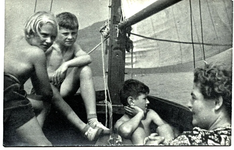 Historická fotografie pensionu RUT