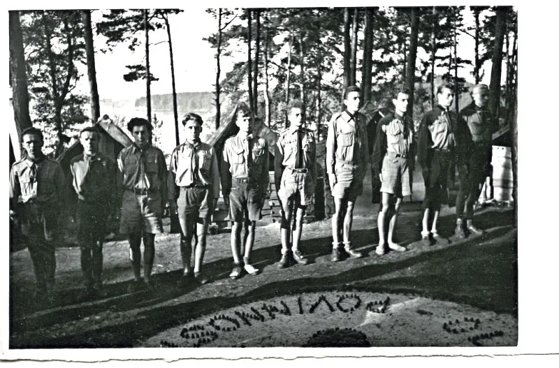 Historická fotografie pensionu RUT