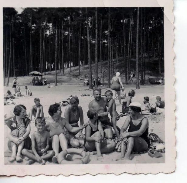 Historická fotografie pensionu RUT