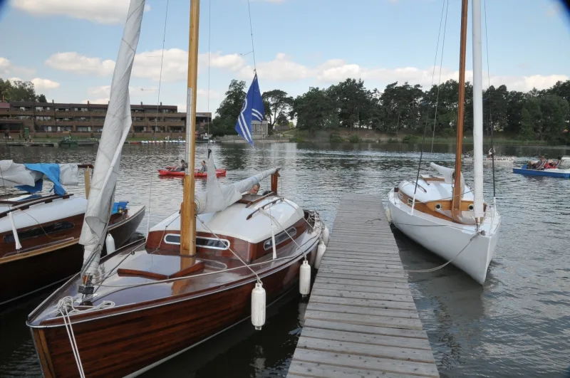 Regata RUT Classic - závod klasických dřevěných plachetnic na Máchově jezeře