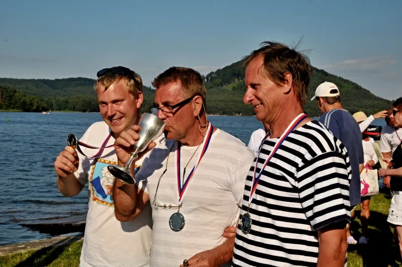 Regata RUT Classic - závod klasických dřevěných plachetnic na Máchově jezeře
